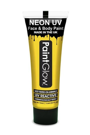 Neon Face & Body paint geel UV G.I.D 10ml, Kleding | Dames, Ophalen of Verzenden, Nieuw