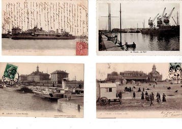 Frankrijk - Geweldig veilinglot met Calais-collecties. -, Gelopen