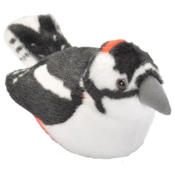 Wild Republic specht knuffel - pluche vogel - met geluid, Verzenden, Nieuw