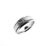 Novell witgouden heren ring, Gebruikt, Overige kleuren, 20 of groter, Heer