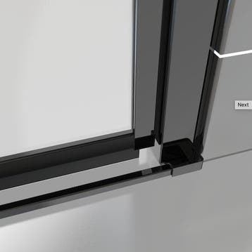SALE - Torno 80 x 200 - 8mm - Douchedeur  -  Douchewand, Ophalen of Verzenden, Nieuw