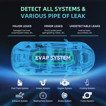 Professionele Rookmachine & Lekdetector voor Auto's - EVAP S, Verzenden, Nieuw