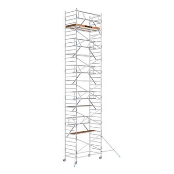 ALX rolsteiger 135 x 12,2m WH met AGS voorloopleuning, Doe-het-zelf en Verbouw, Steigers, Verzenden, Nieuw, Rolsteiger of Kamersteiger