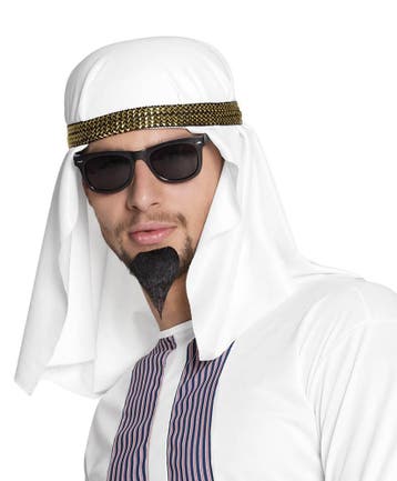 Hoofd doek Sjeik met goud koord, Ophalen of Verzenden, Nieuw