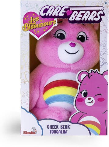 Care Bear - Cheer Bear Pluche Knuffel (35cm) | Simba - Hobby, Verzenden, Nieuw