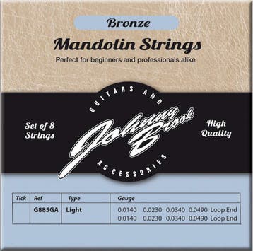 Mandoline snaren bronze light 0.014, Verzenden, Nieuw