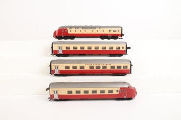 Märklin H0 - 3070/4070 - Treinstel (1) - TEE Ram: vierdelig, Nieuw