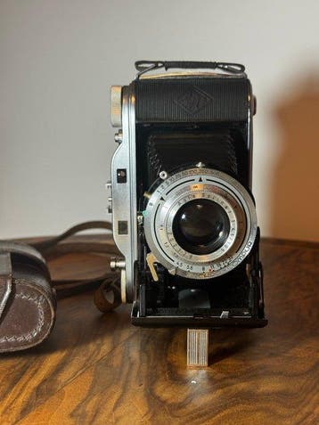 Agfa Record III (6x9 Medium Format) - Solinar 105mm f/4.5, Nieuw