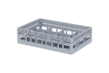 Vaatwaskorf Clixrack 600 x 400 mm grijs - glashoogte max., Ophalen of Verzenden, Nieuw