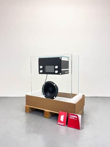Cassina Franco Albini - 842 Radio in Cristallo Radio, Audio, Tv en Foto, Radio's, Nieuw