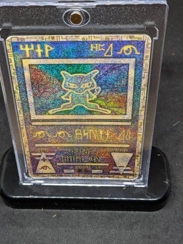 Pokémon - 1 Card - 1999 Ancient Mew Nintedo. error Promo, Nieuw