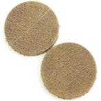 15 x DQ Leren Cabochon 7mm Champagne (Cabochons en camée), Ophalen of Verzenden, Nieuw, Overige typen