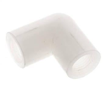 90° L-Koppeling G1/4 Binnendraad PVDF 10bar FDA, Verzenden, Nieuw