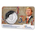 10 Euro 2017 Willem-Alexander 50 Jaar UNC Coincard, Verzenden