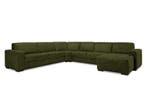Hoekbankstel Malden - hoekbanken - Groen, Nieuw, 150 cm of meer, Stof, 200 tot 250 cm