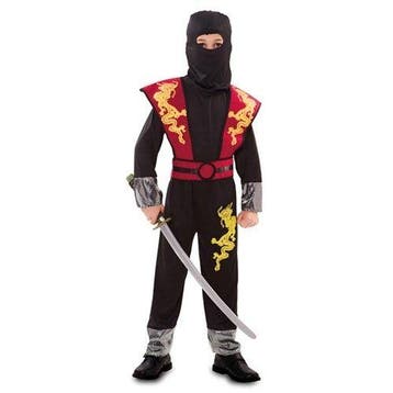 Draken ninja pak kind, Verzenden, Nieuw, Feestartikel