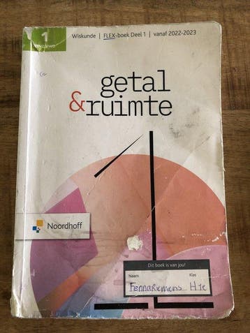 9789001304744 Getal  Ruimte 13e ed havo/vwo 1 FLEX leerbo..., Verzenden, Gelezen