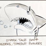 Shark Tale : Originele gesigneerde storyboardkunst -, Nieuw in verpakking