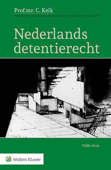Nederlands detentierecht 9789013155709, Verzenden, Zo goed als nieuw
