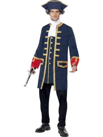 Piraten Commandant kostuum, Kleding | Heren, Carnavalskleding en Feestkleding, Ophalen of Verzenden, Nieuw