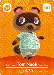 Amiibo Tom Nook #401 - Series 5, Spelcomputers en Games, Spelcomputers | Nintendo Consoles | Accessoires, Zo goed als nieuw, Verzenden