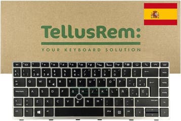Laptop toetsenbord hp 840 g5/g6 - retourdeal 34% korting, Refurbished, Ophalen of Verzenden, Draadloos, Qwerty