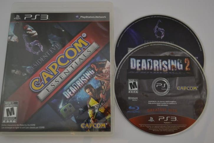 Capcom Essentials - Resident evil 6 / Dead Rising 2, Spelcomputers en Games, Games | Sony PlayStation 3, Zo goed als nieuw, Verzenden
