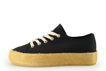 Sacha Sneakers in maat 38 Zwart, Verzenden, Zwart, Sneakers of Gympen, Sacha