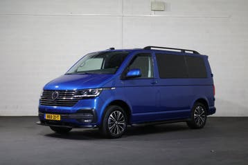 Volkswagen Transporter 2.0 TDI L1 H1 150pk Bulli Automaat, Automaat, Stof, Gebruikt, Euro 6