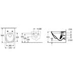 Toilet Villeroy & Boch Subway 3.0 Combipack met Zitting, Ophalen of Verzenden, Nieuw