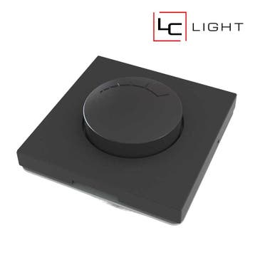 LC-LIGHT | DIMMER | 5-120W | ZWART, Nieuw