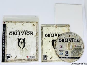 Playstation 3 / PS3 - The Elder Scrolls IV - Oblivion + Map, Verzenden, Gebruikt