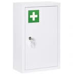 Afsluitbaar medicijnkastje – stalen wandkast met 3 vakken, Verzenden, Nieuw