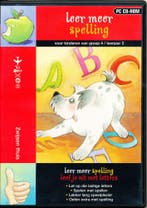 Leer meer spelling (groep 4) PC-CD Rom, Verzenden, Nieuw