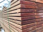 SUPERACTIE  bankiray vlonderplanken 19cm breed 14,95 / m1, Nieuw, 250 cm of meer, Planken, Hardhout