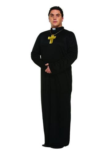 Priester kostuum XL Plus Size, Verzenden, Nieuw, Feestartikel