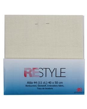 Borduurstof Aïda Ecru 44 (11 ct) 40x50 cm, Nieuw, Overige kleuren
