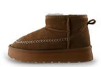 Manfield Snowboots in maat 38 Cognac, Overige kleuren, Verzenden, Snowboots, Zo goed als nieuw