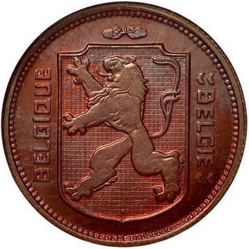 België. Leopold III. 1 Franc ESSAI / PATTERN - Brussels -