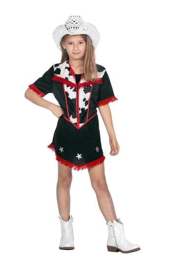 Cowgirl Jurkje Koe Kind, Kleding | Dames, Ophalen of Verzenden, Nieuw