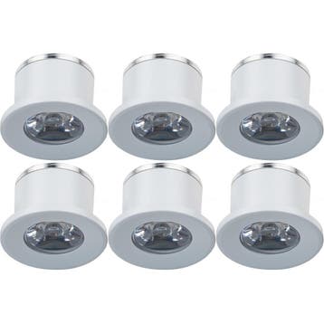 Voordeelpak LED Veranda Spot Verlichting 6 Pack - Velvalux -, Ophalen of Verzenden, Nieuw, Overige fittingen, Plafondspot of Wandspot