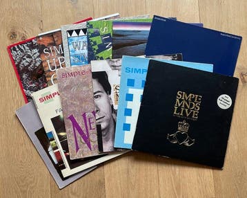 Simple Minds - Collection of 12 vinyl records - Vinylplaat -, Nieuw in verpakking