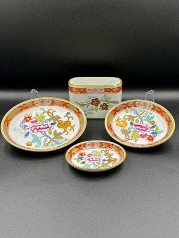 Herend - Rare Shanghai bonbon set - Tafelservies (4) -