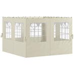 TRUUSK Paviljoen-Zijwanden - Set van 4 Zijwandpanelen met Ri, Verzenden