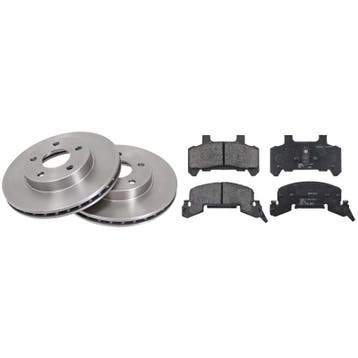 Voordeelpakket remschijven & remblokken Chevrolet Beretta 2., Verzenden, Nieuw, Chevrolet