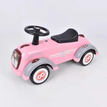Loopauto Old Skool Roze, Loopauto Retro (Speelgoed), Ophalen of Verzenden, Nieuw