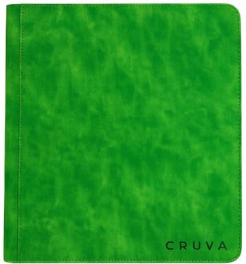 Toploader Binder - 9 Pocket (252 kaarten) Groen | Cruva -, Verzenden, Nieuw