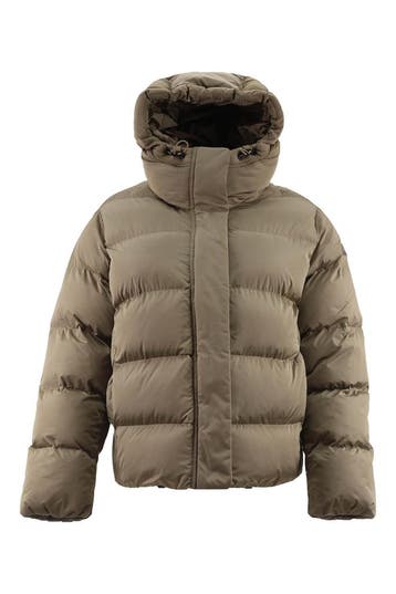Napapijri Jas in maat XS Beige, Napapijri, Verzenden, Zo goed als nieuw, Beige