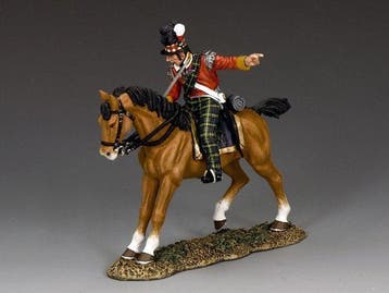King & Country - Tinnen soldaat - NA292 Mounted Highland, Nieuw