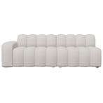 4x6 sofa - X4 Modulaire Bank Ivoorwit Uni - Showroommodel, Huis en Inrichting, 75 tot 100 cm, Ophalen of Verzenden, Zo goed als nieuw